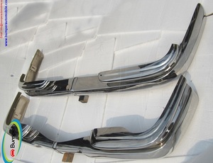 Mercedes W111 coupe bumper (1969-1971) by stainless steel