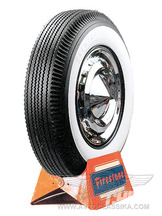 Tyres with a white strip, original size 6,00-16