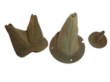 Leather Gear Shift Covers kit (od green)