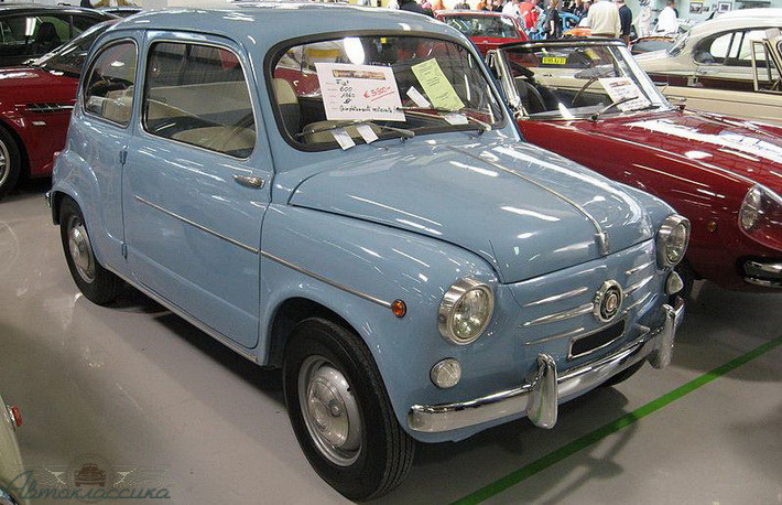 A prototype of Humpback Fiat 600