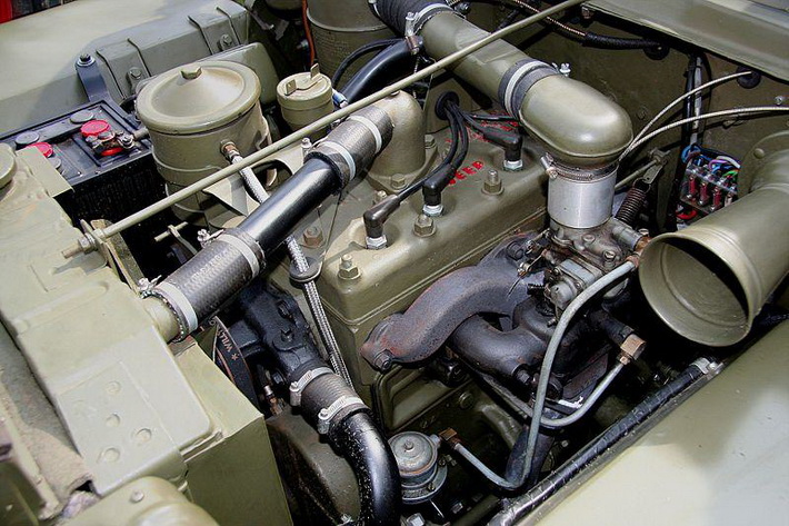 Engine of Willys MB