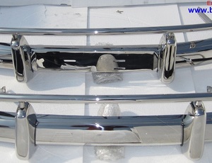 Volvo PV 544 US type bumper (1958-1965) by stainless steel 