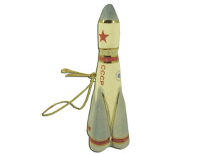 Ёлочная игрушка - советский космос