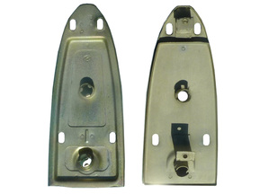 The base of a tail light with brackets assy