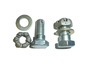 bolt with nut and washer (kit)