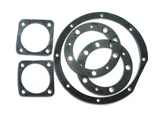 Cover gasket of a crankcase of the rear bridge